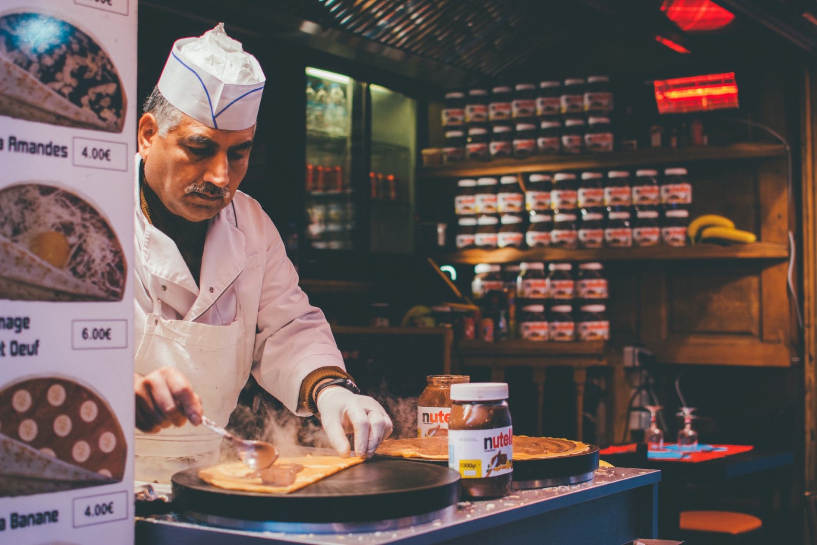 Preparación de Creps y Gofres De Excelencia