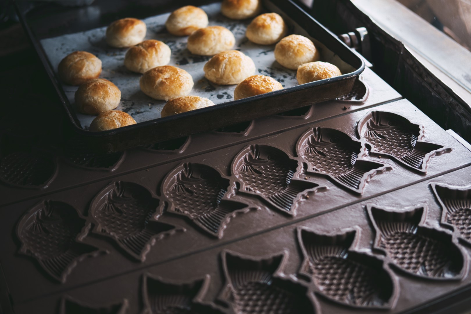 El pez de la boca abierta, o taiyaki soft