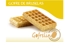 Waffles o Gofres Gofrelino tipo Bruselas Waffles o Gofres Gofrelino tipo Bruselas