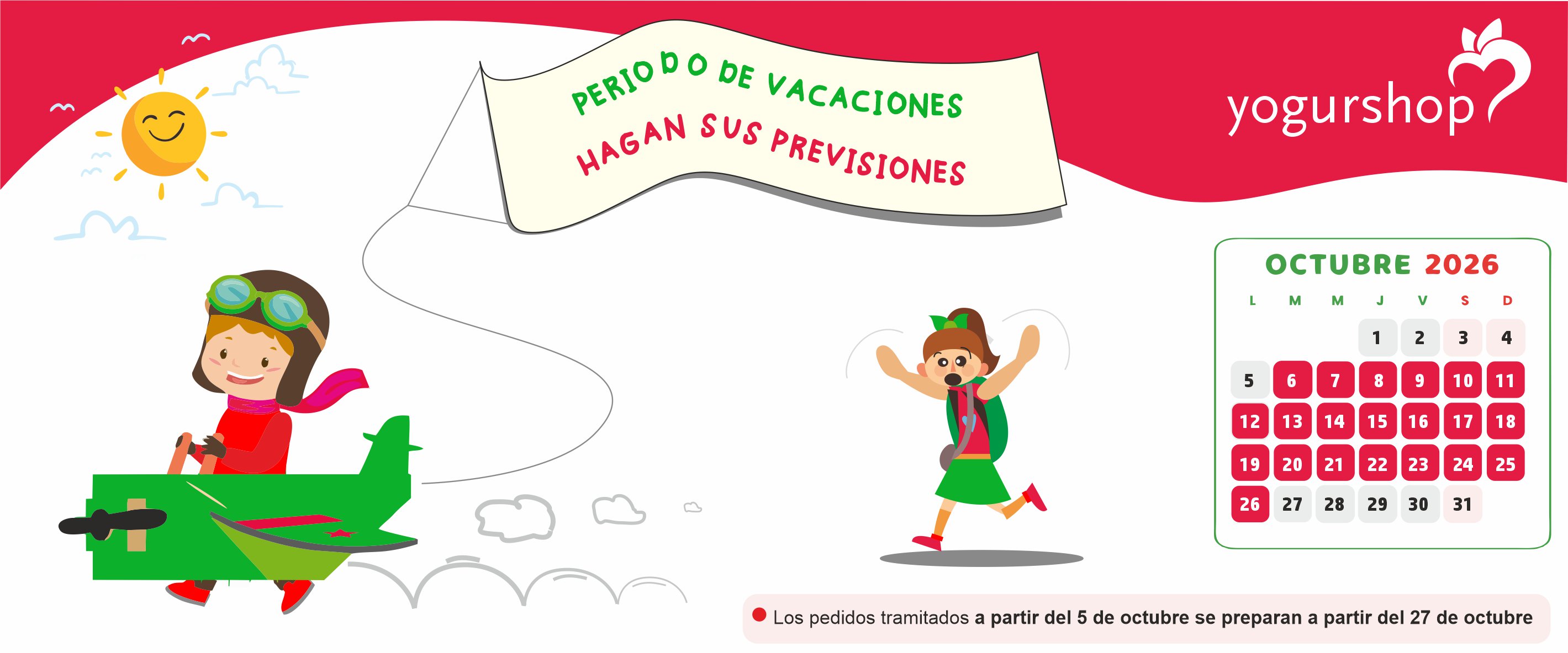 Vacaciones Octubre 2026
